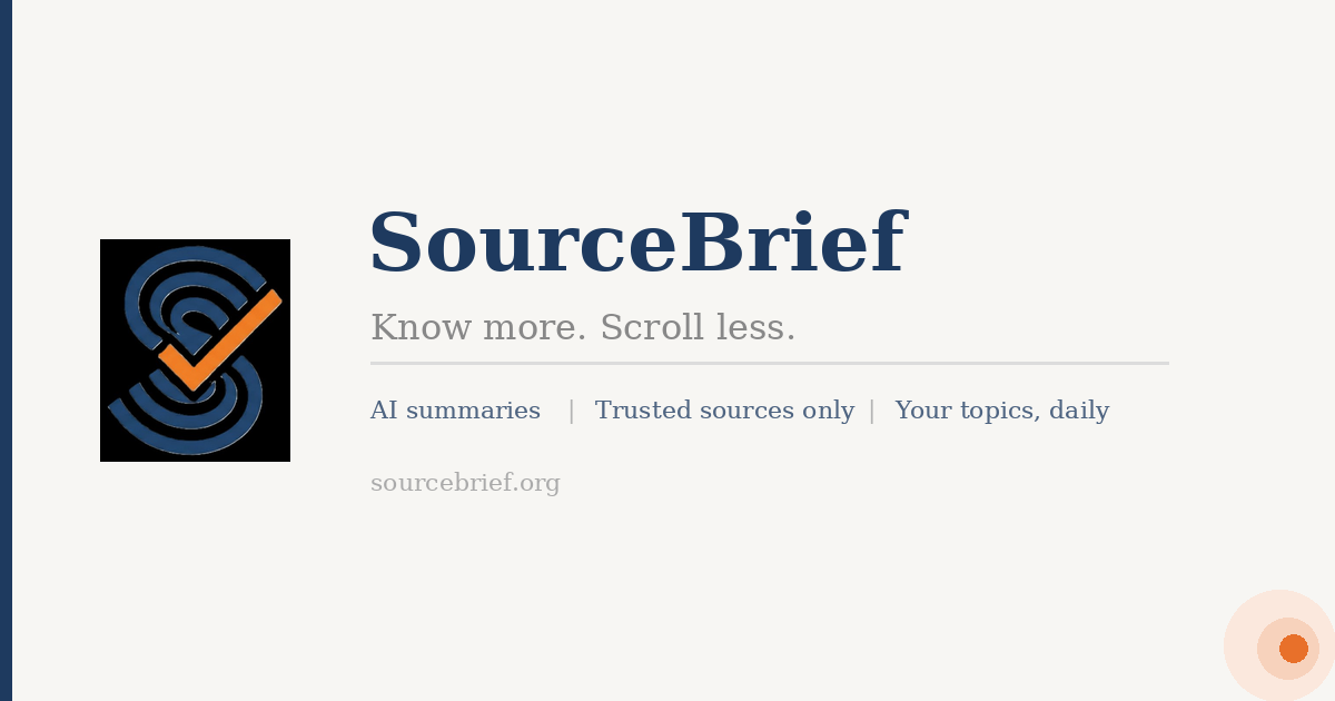 Scroll Less SourceBrief — Know more. Scroll less.